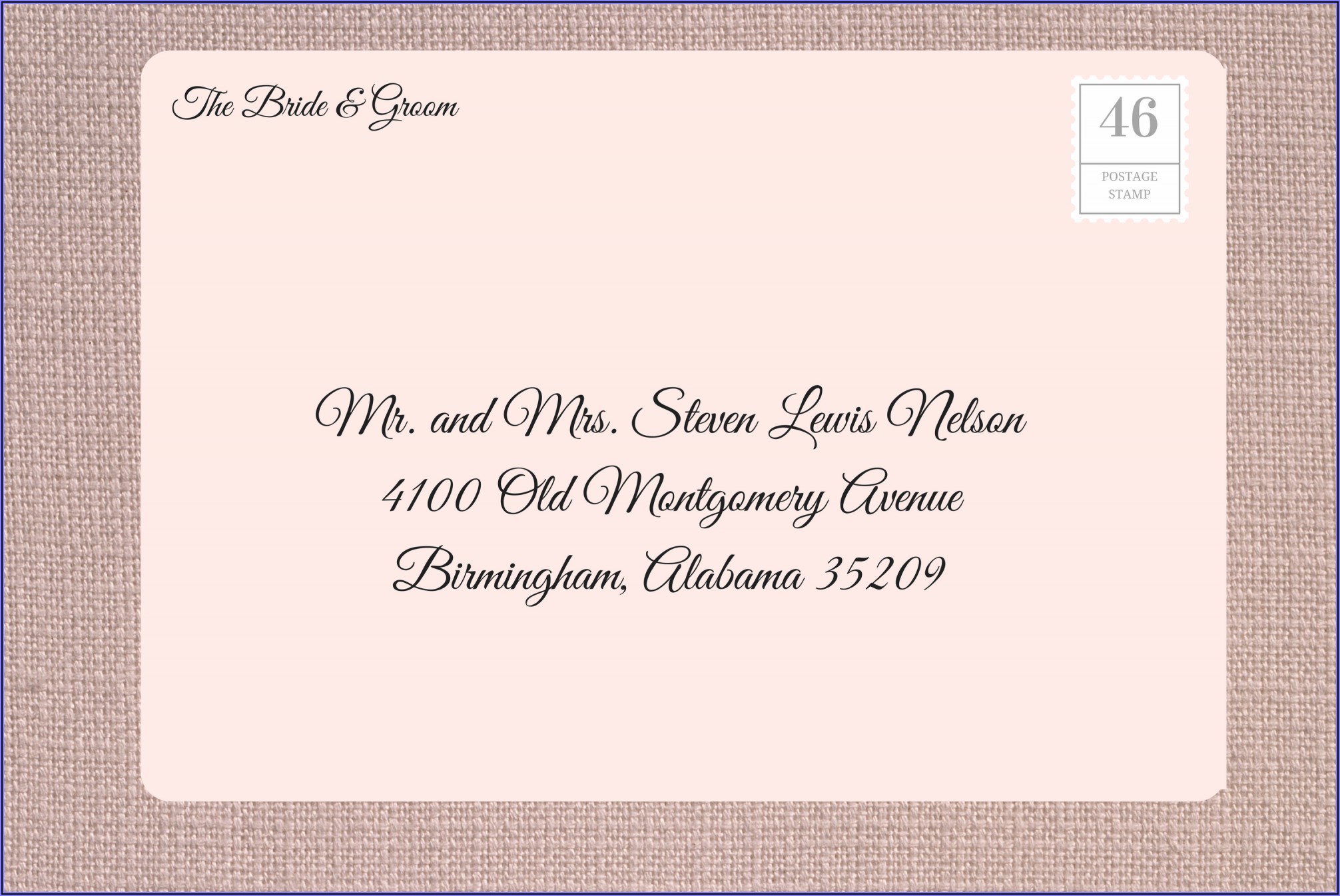Wedding Invitation Mailing Etiquette