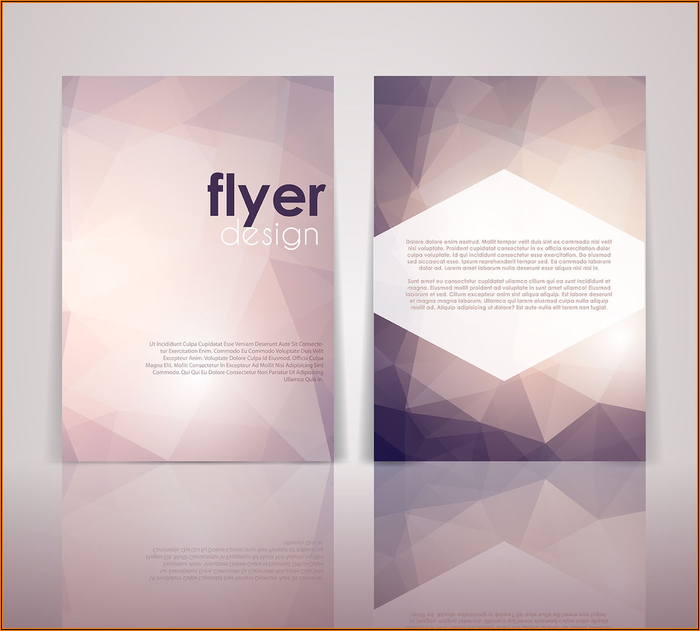 2 Sided Leaflet Template