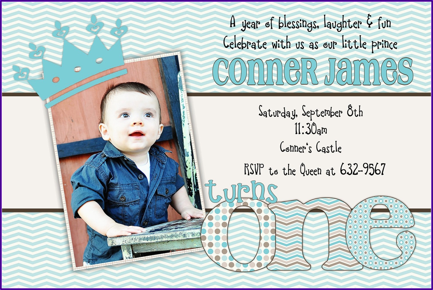 Birthday Invitation Wording For Baby Boy