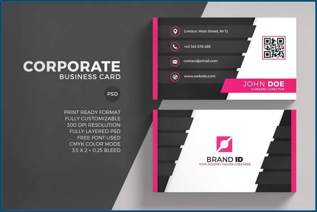 Business Card Template For Printing At Home