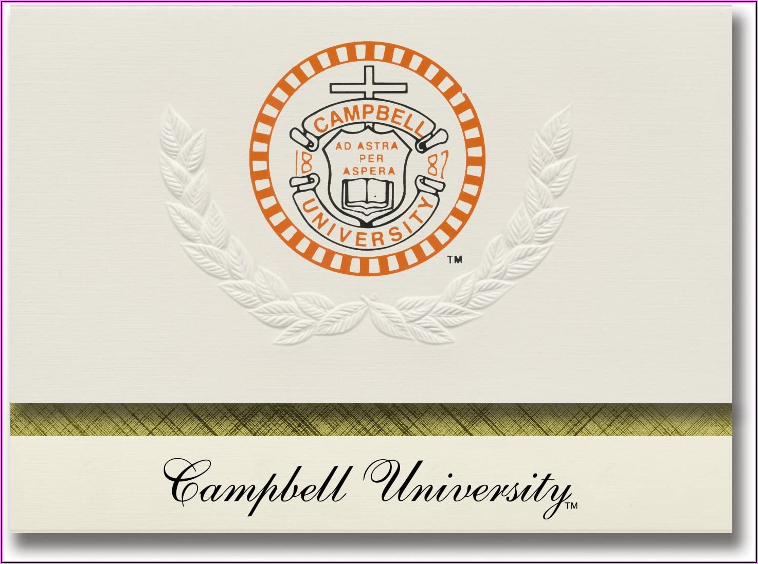 Campbell University Graduation Announcements