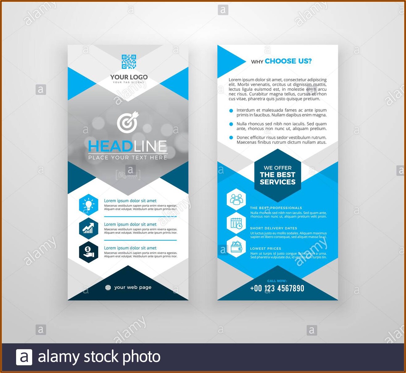 Double Sided Brochure Template