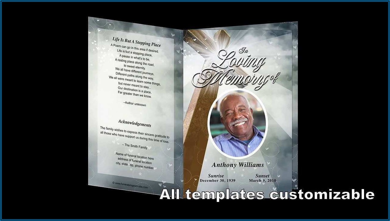 Funeral Flyers Templates Free