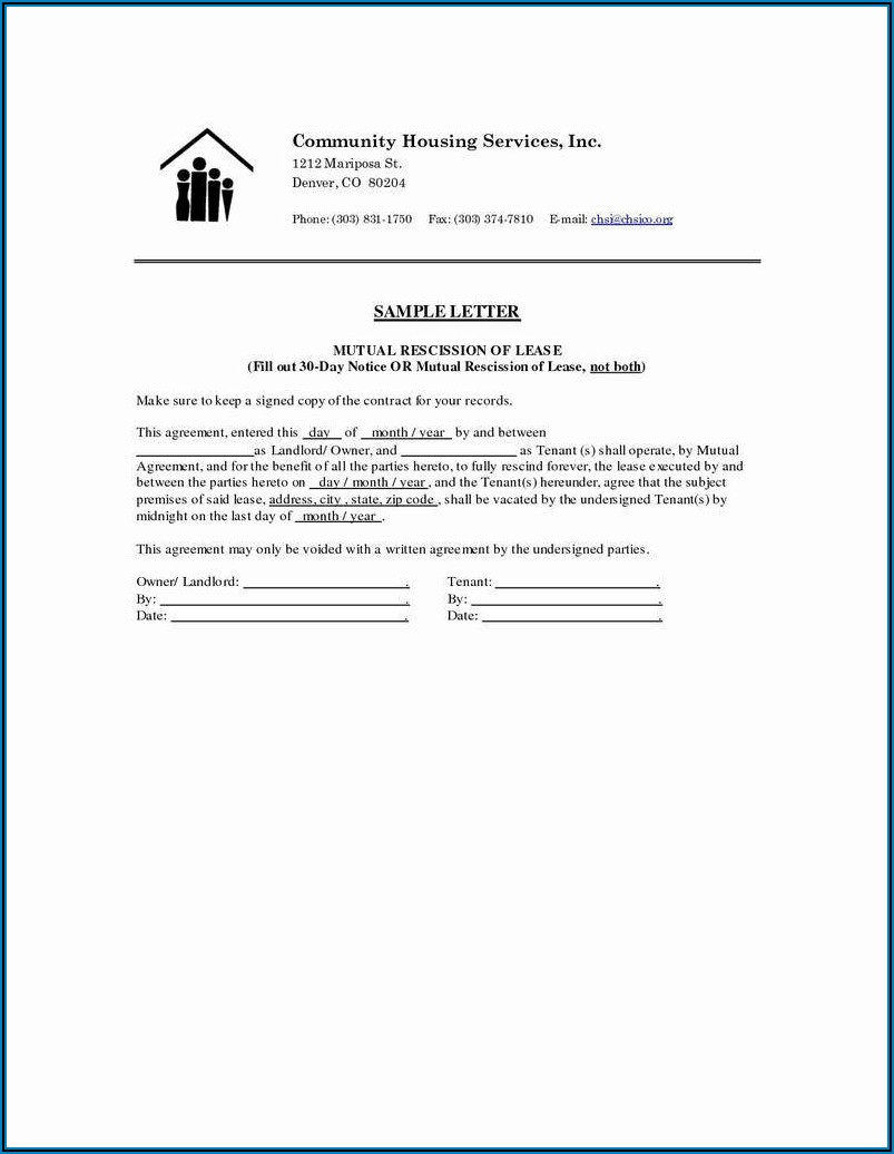 Landlord Tenant Rental Agreement Form