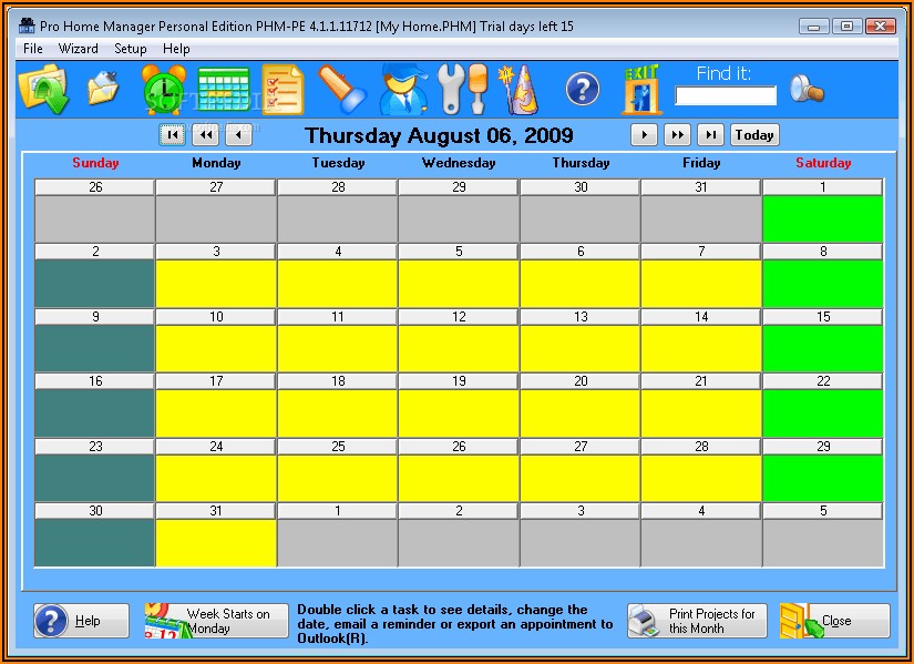 Preventive Maintenance Schedule Excel Template