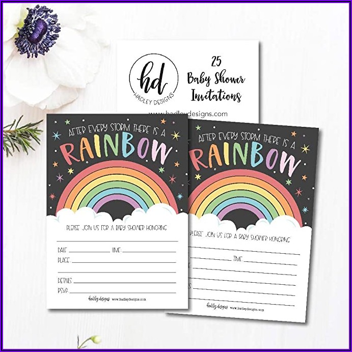 Twin Girl Baby Sprinkle Invitations