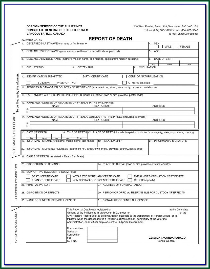 Alberta Birth Certificate Application Form Online