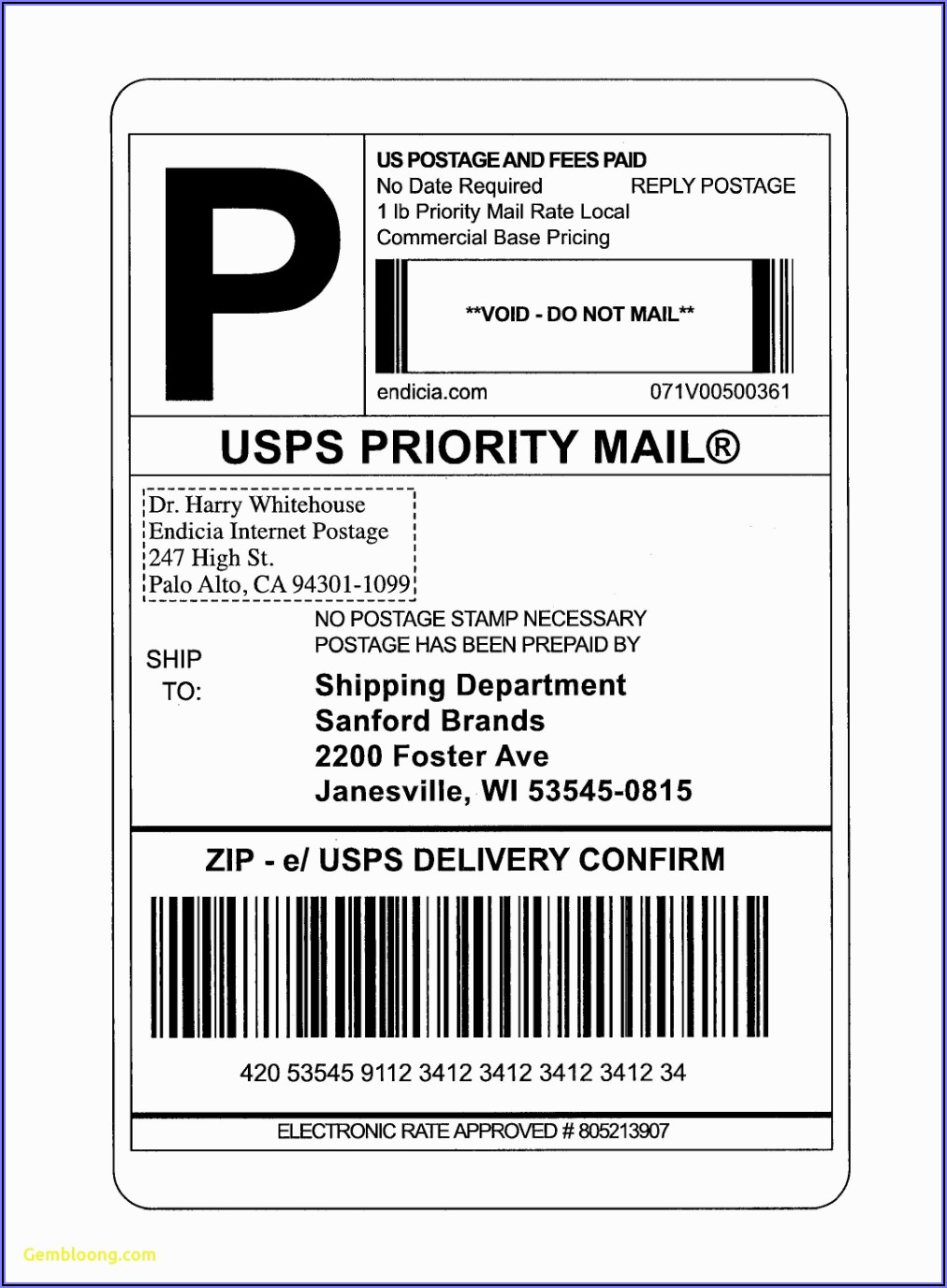 Avery Mailing Label Templates
