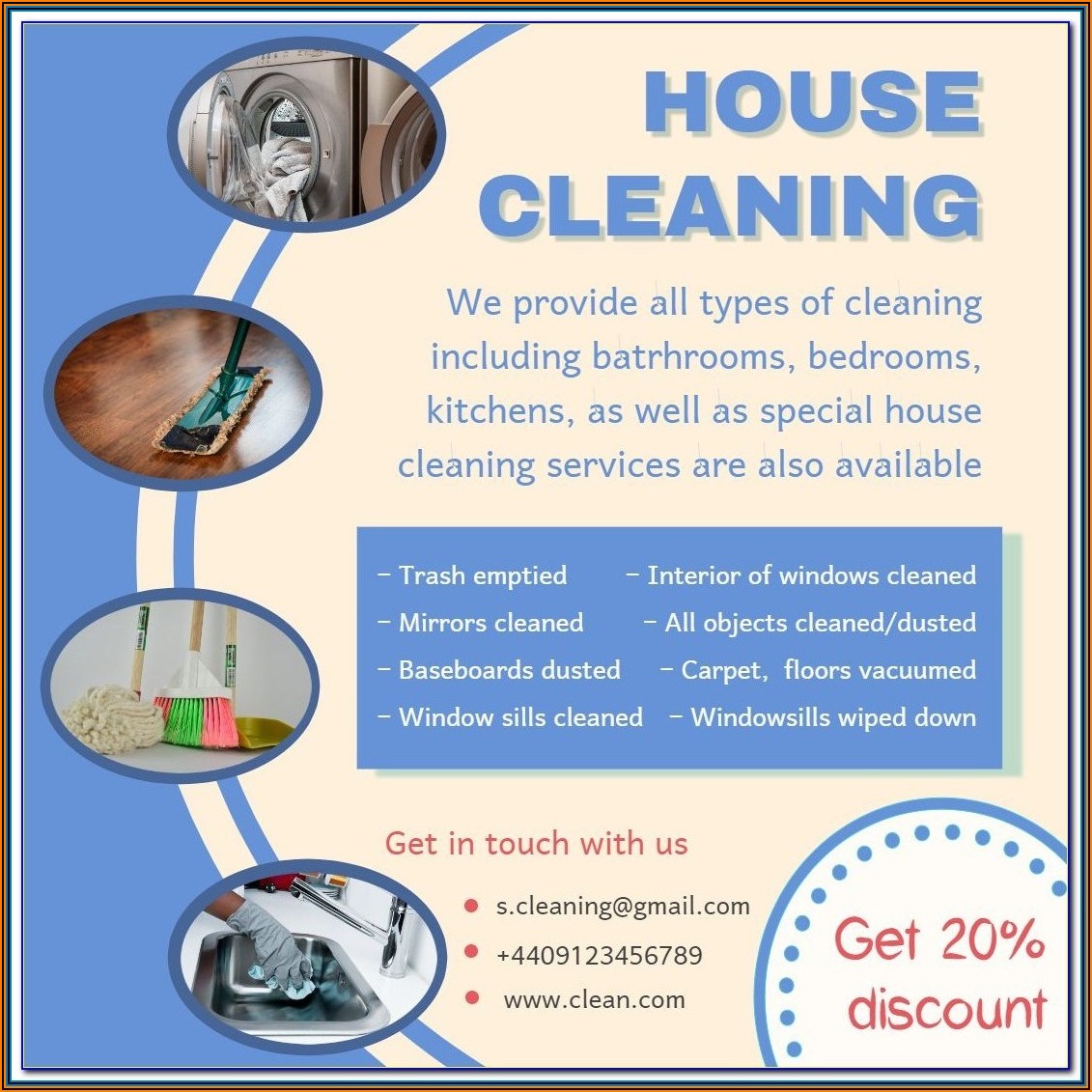 Cleaning Services Proposal Samples Free