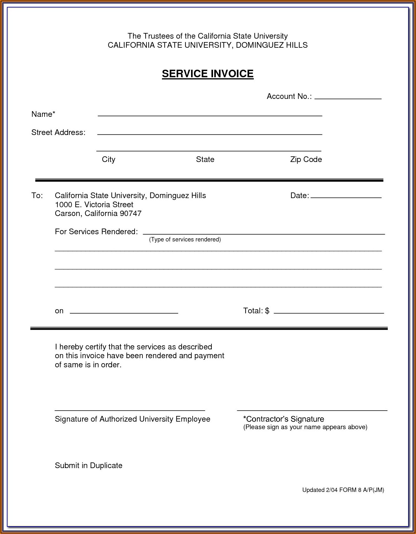 Consulting Services Agreement Template Australia