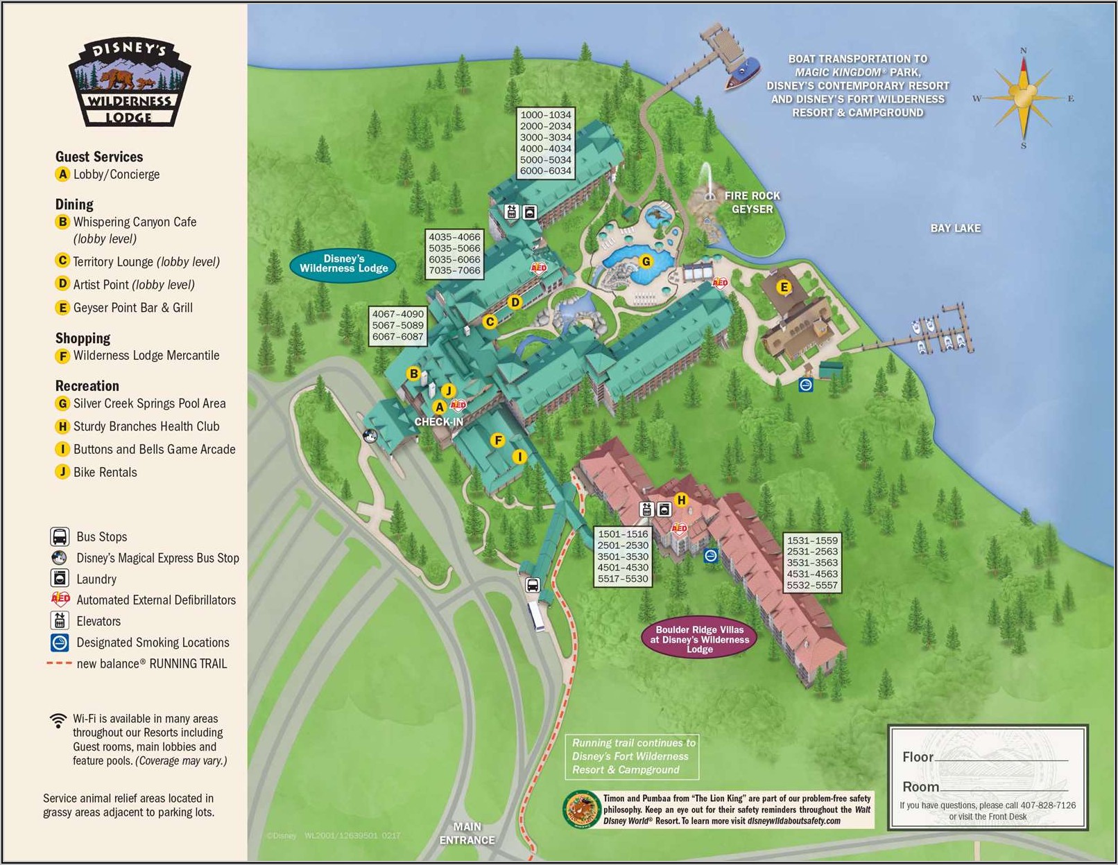 Disney Saratoga Springs Map 2018