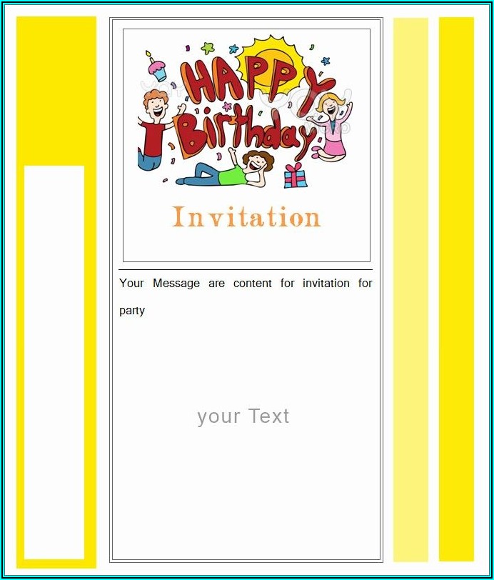 Free Download Birthday Invitation Card App