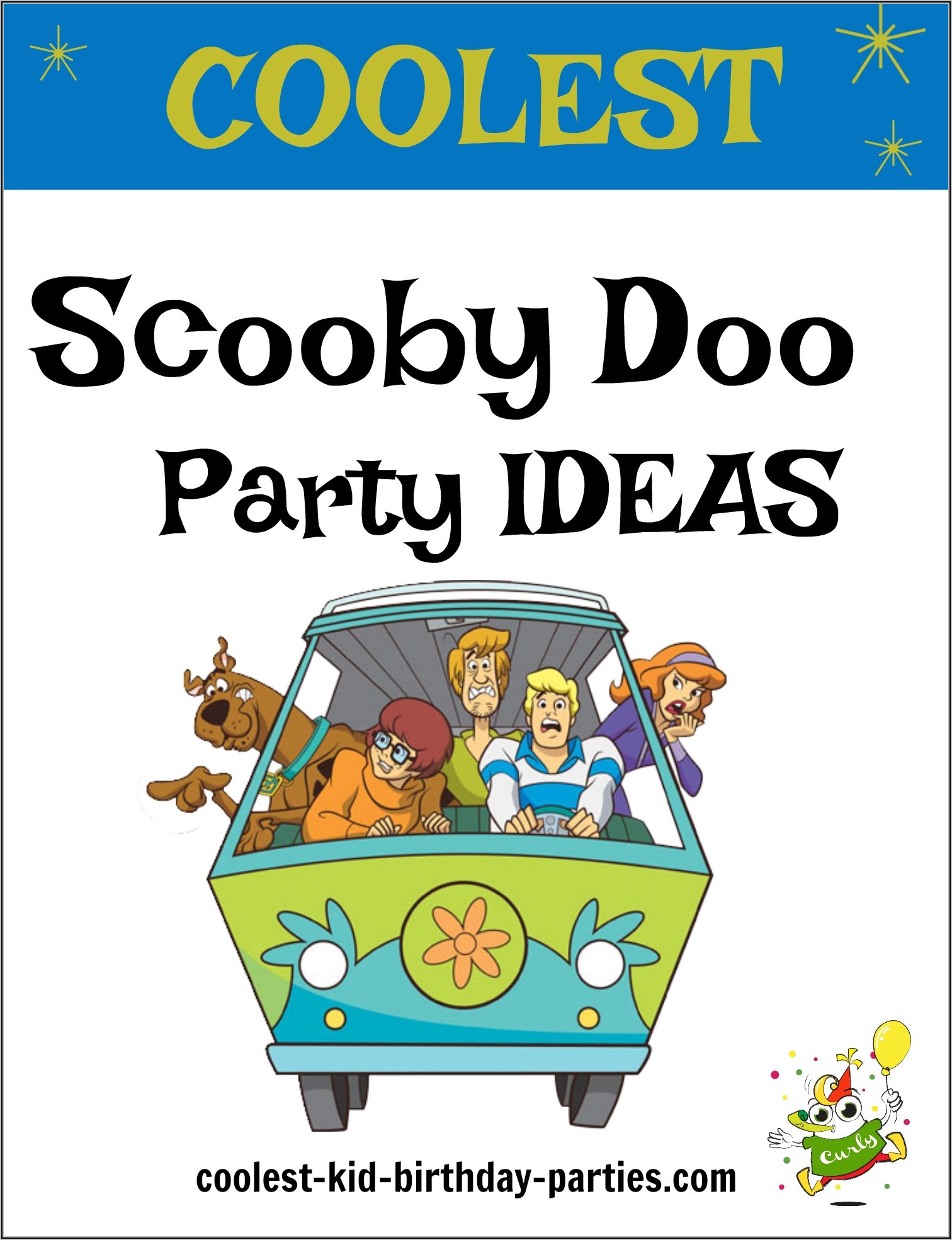 Free Printable Scooby Doo Birthday Invitation Template
