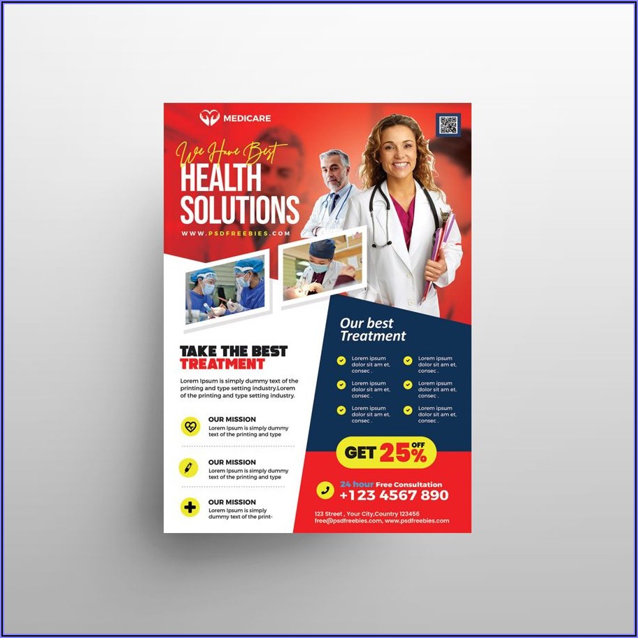 Health Care Flyer Template Free