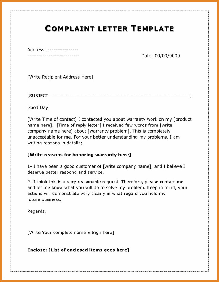 Job Application Letter Template Free Download