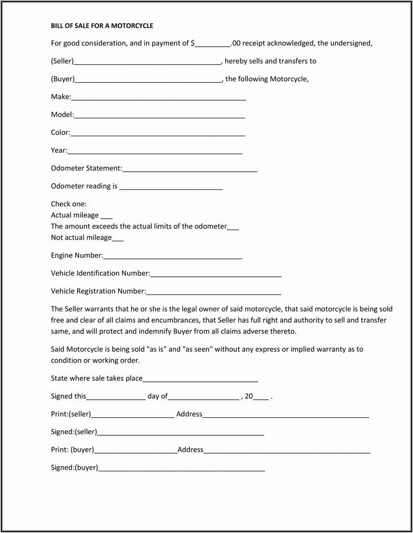 Last Will And Testament Texas Template