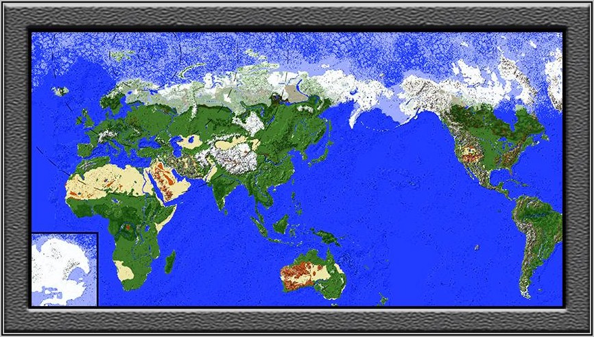 Minecraft World Map Download Pe