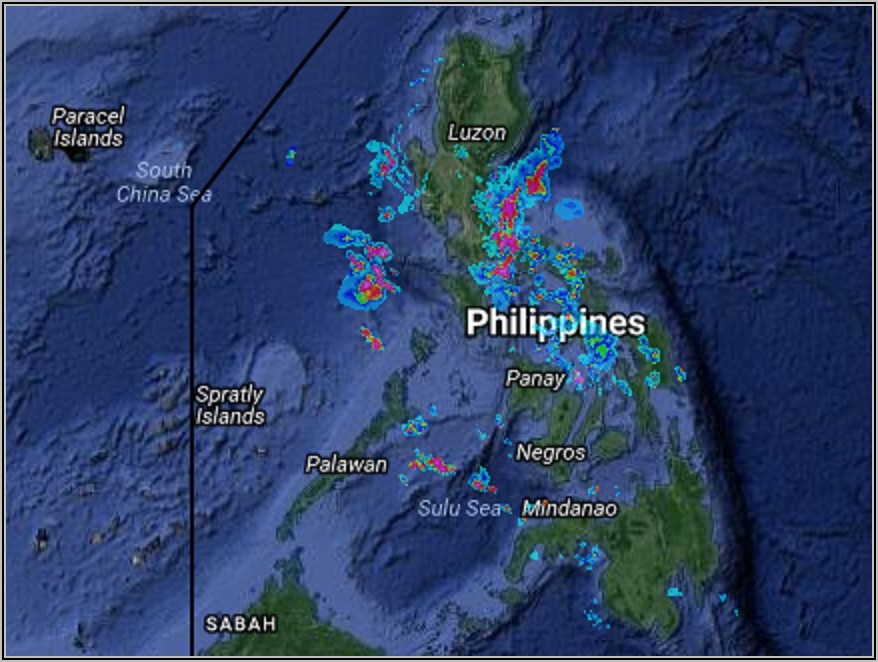 Pagasa Weather Forecast Philippines Map