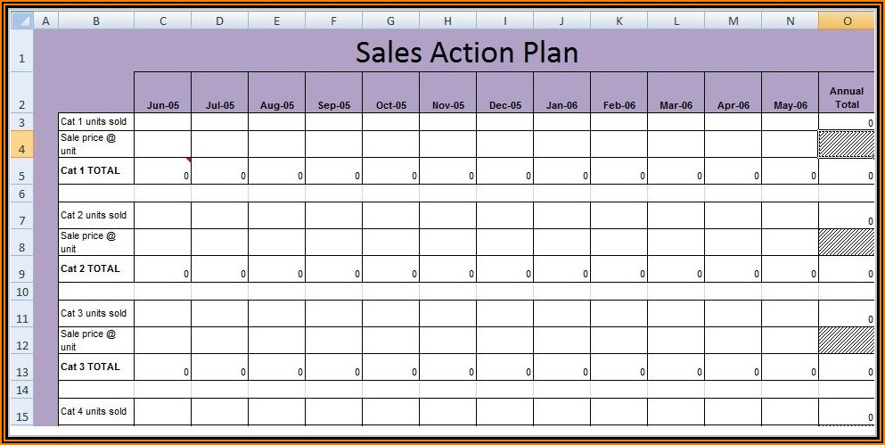 Recruitment Action Plan Template Excel