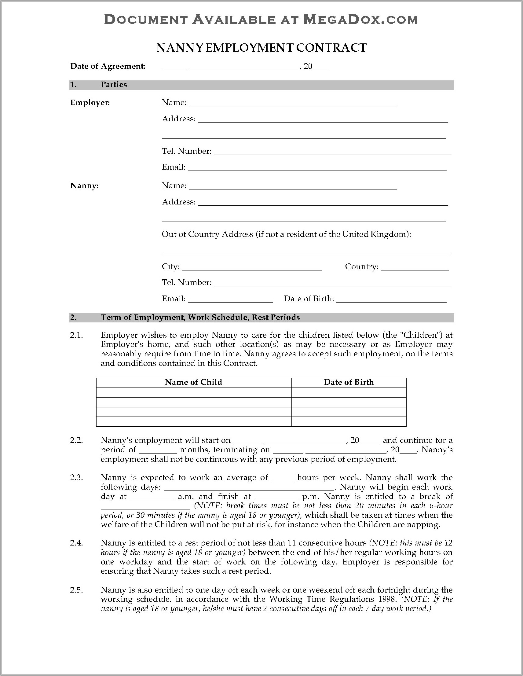 Subletting Agreement Template Uk Free