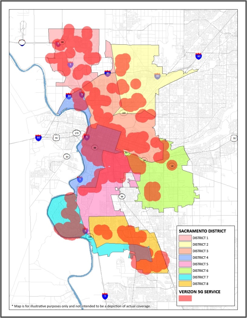 Verizon 5g Home Los Angeles Coverage Map