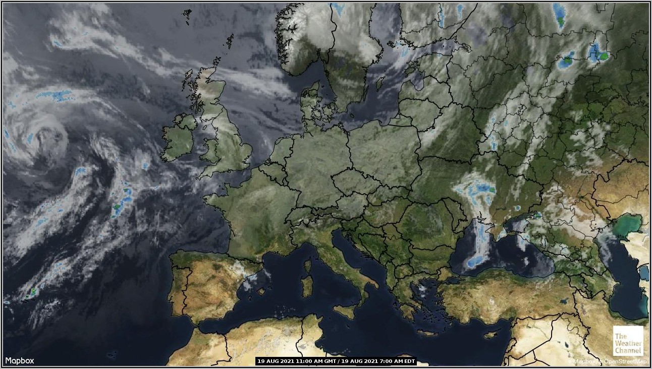 Weather Forecast Radar Map Europe