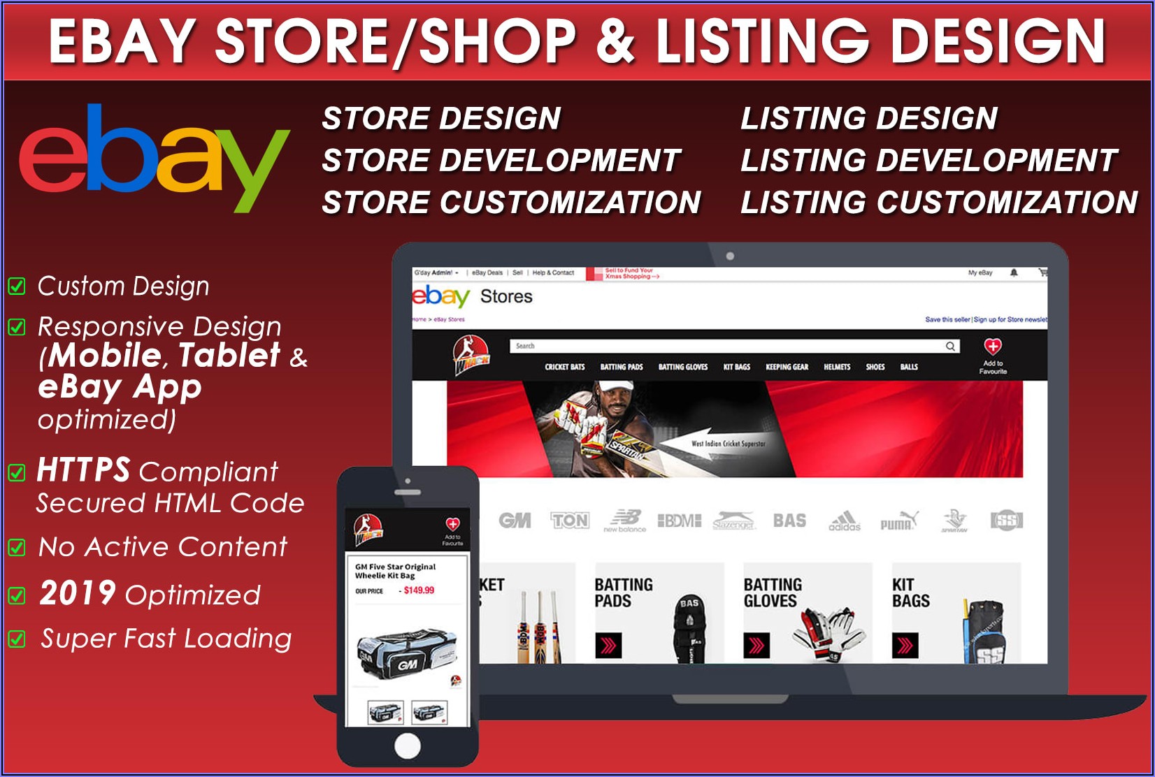 Custom Ebay Store Template