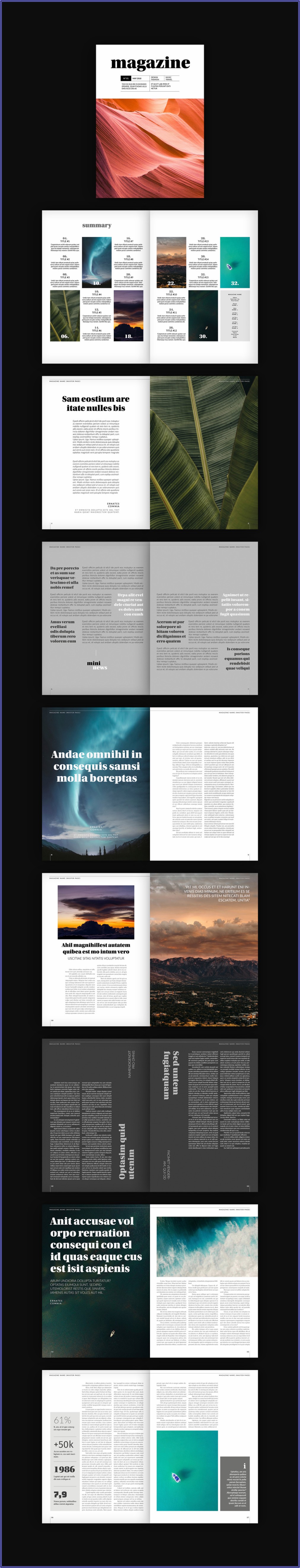 Download Adobe Indesign Magazine Template