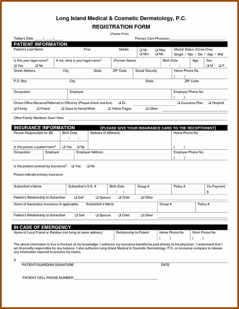 Free Printable Custody Forms