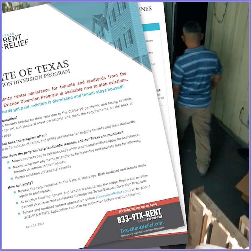Texas Eviction Diversion Program Forms