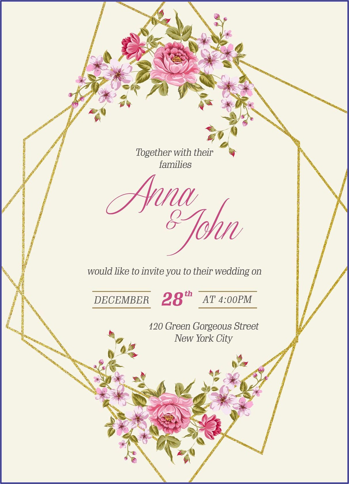 Wedding Invitation Video Templates After Effects Free Download