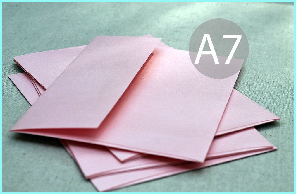 Blush Pink A7 Envelopes