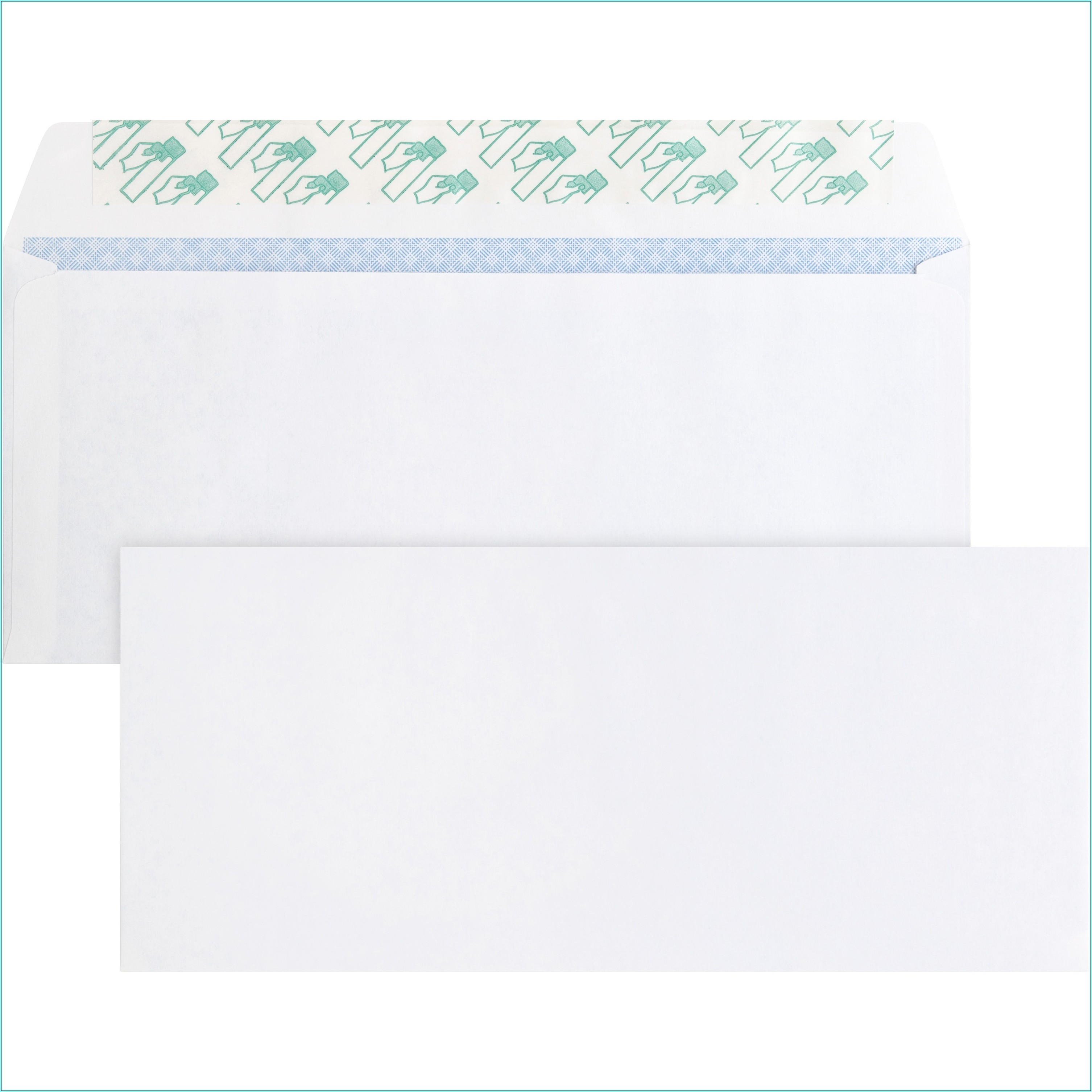 Columbian Security Tint Envelopes Grip Seal No. 10 500 Count