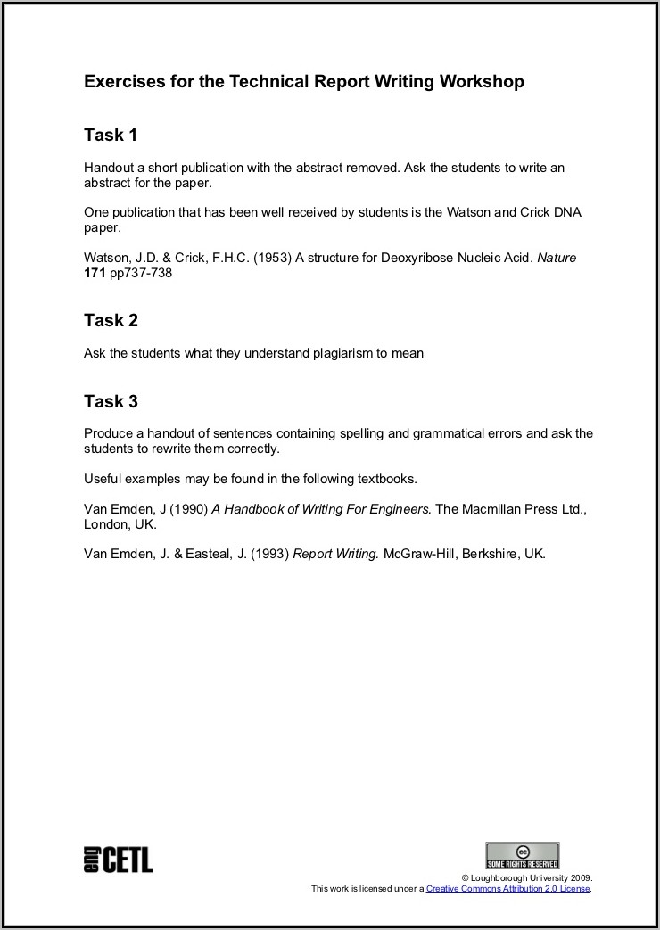 Electrical Test Report Template