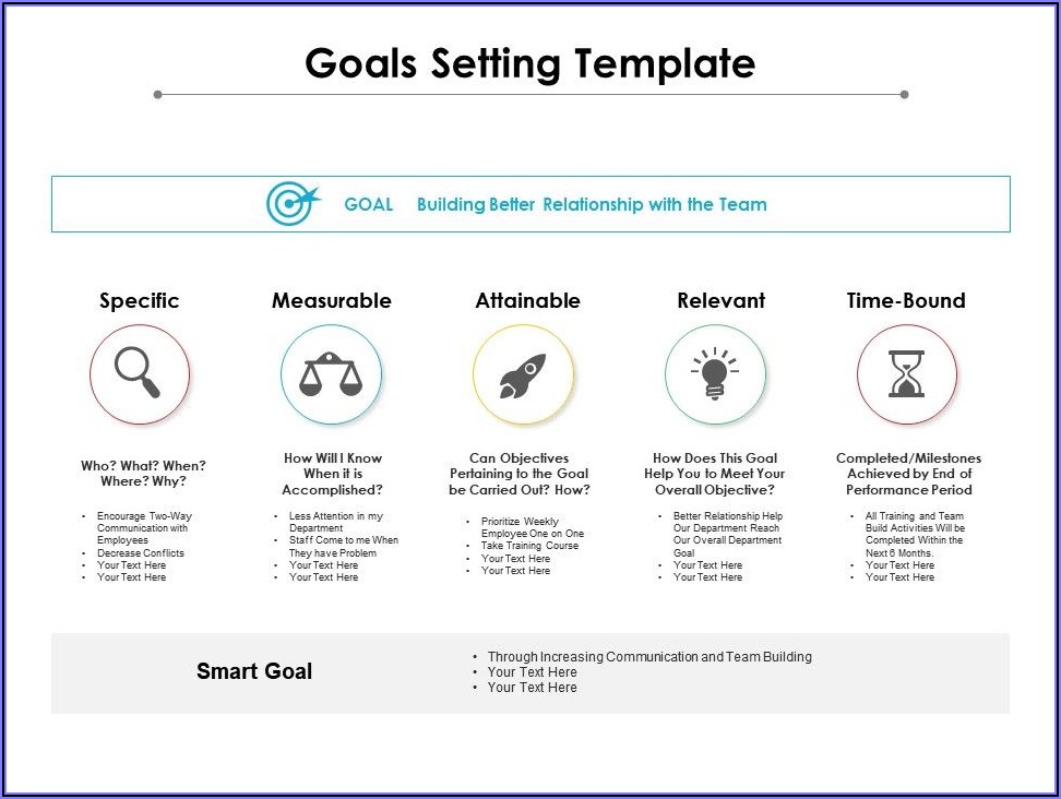 Employee Goal Setting Template Powerpoint