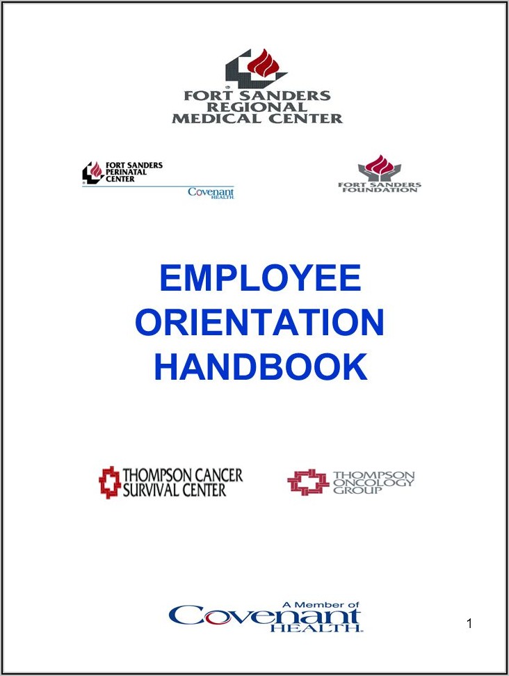 Employee Orientation Manual Template