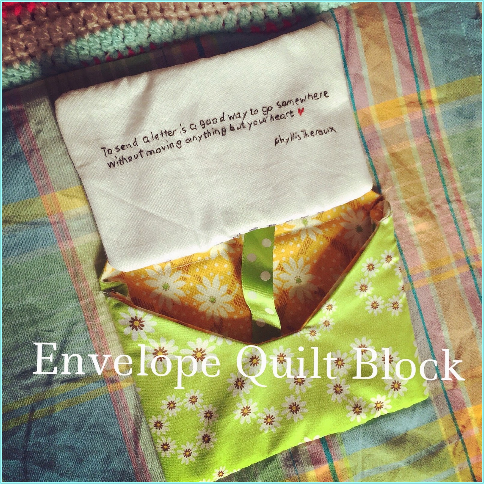 Free Envelope Quilt Block Pattern
