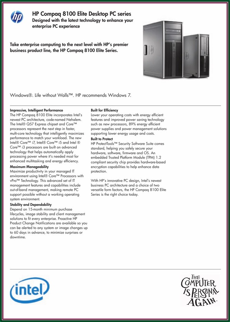 Hp 8300 Elite Small Form Factor Manual