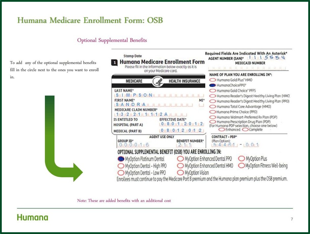 Humana Pharmacy Enrollment Form