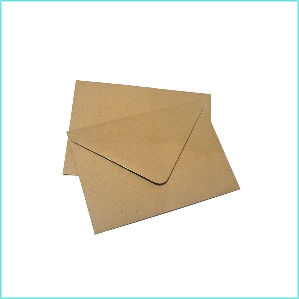 Manila Mailing Envelope Sizes
