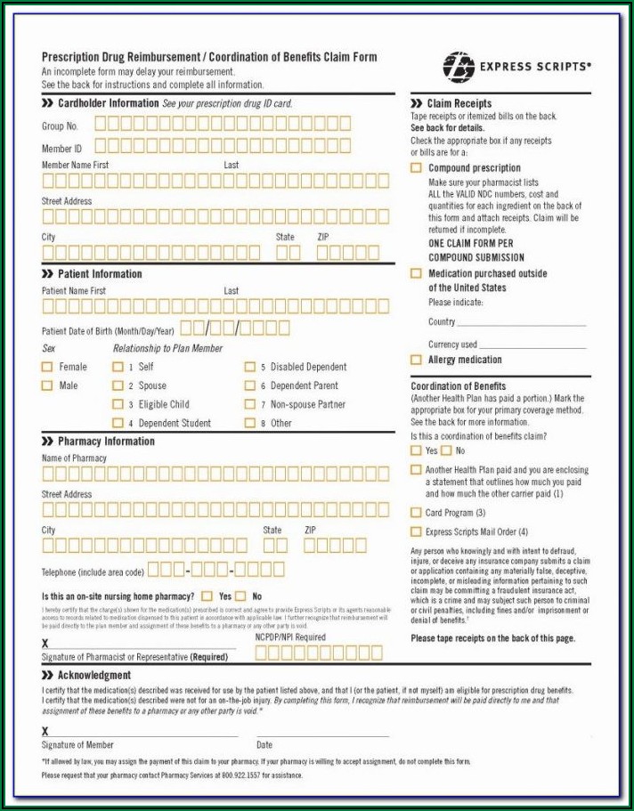Medicare Part D Prior Authorization Form For Medication
