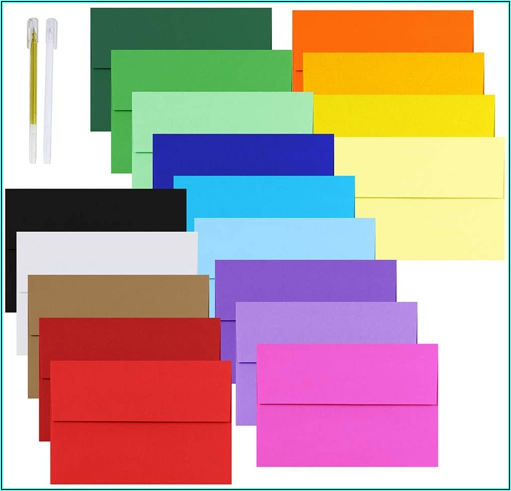 Multi Colored Envelopes Walmart