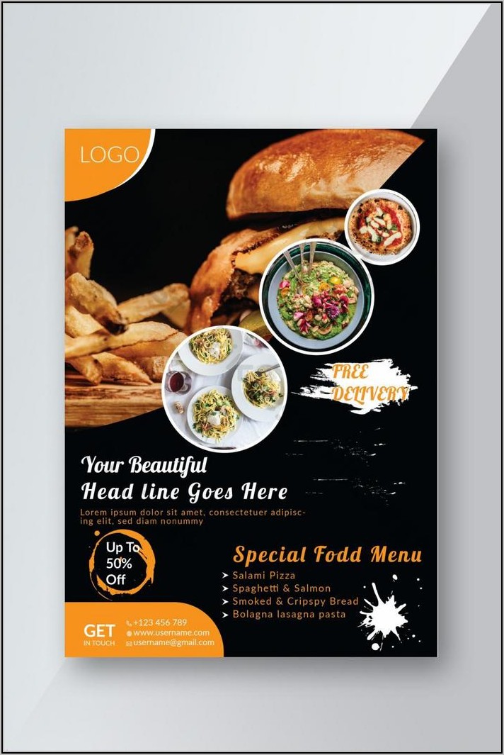 Restaurant Flyer Template Free Download