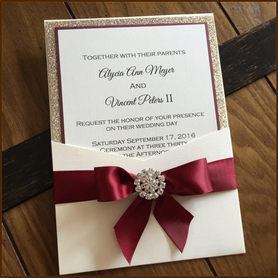 Cheap Elegant Wedding Invitations