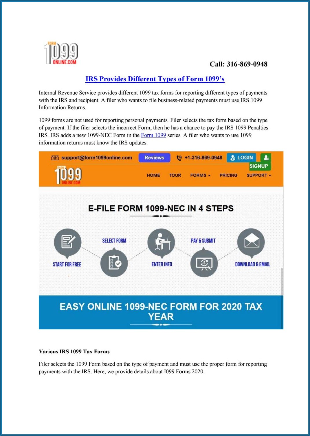 1099 Misc Form 2020 Free