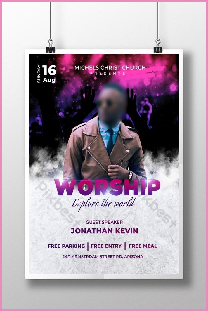 Free Church Invitation Flyer Templates