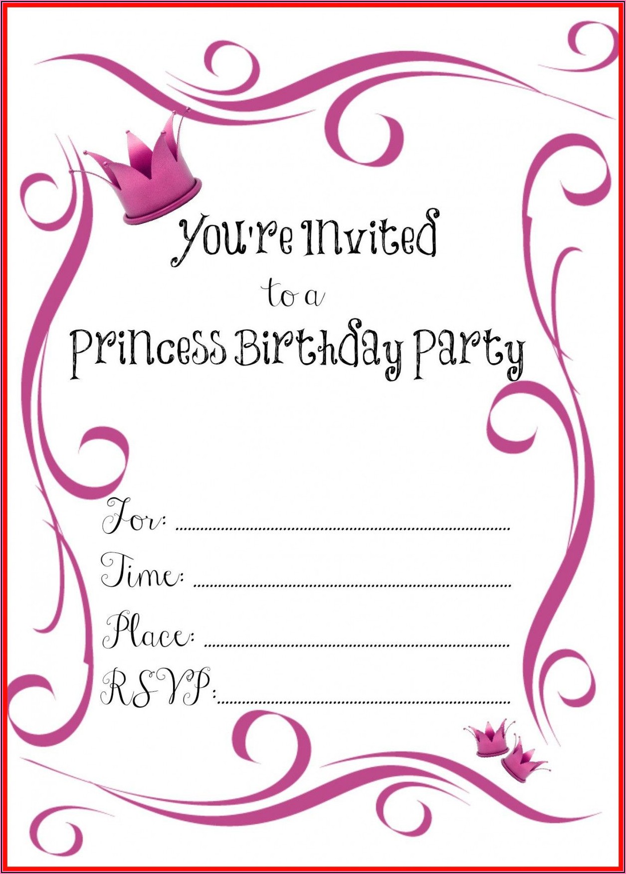 Free Online Birthday Invitations Maker