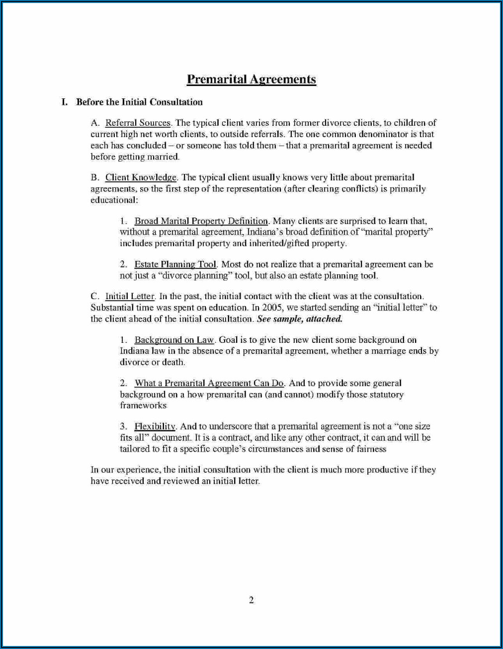 Free Printable Postnuptial Agreement Form