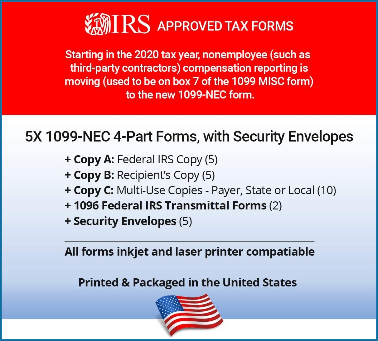 Buy 1099 Misc Forms 2020
