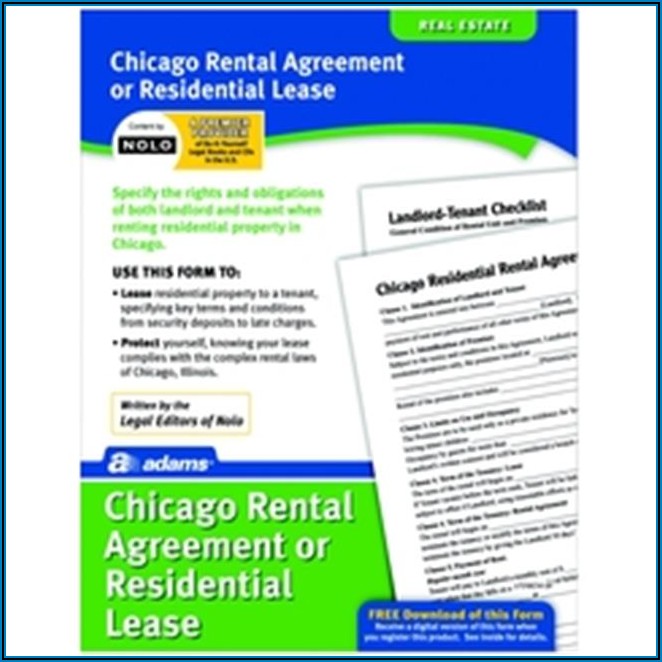 Chicago Residential Lease Form
